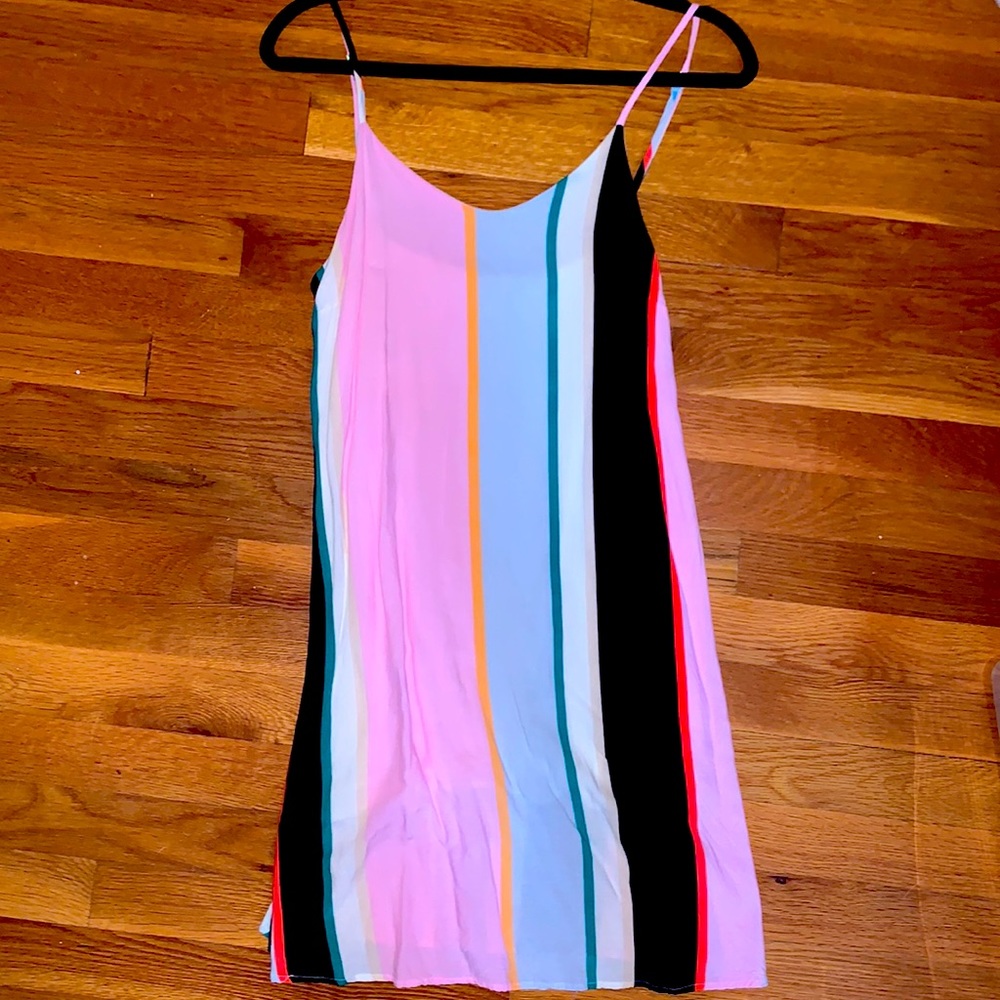 Multi-colored shift dress from Francesca’s